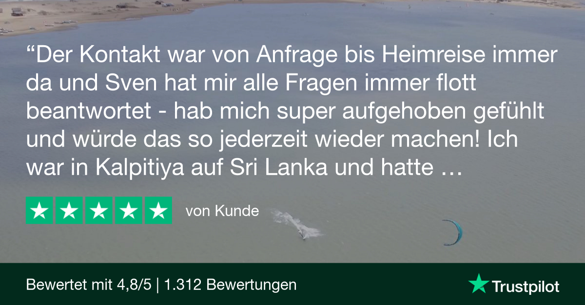 Kalpitiya: Trustpilot Revier - Kunde Kalpitiya: Trustpilot Revier - Kunde