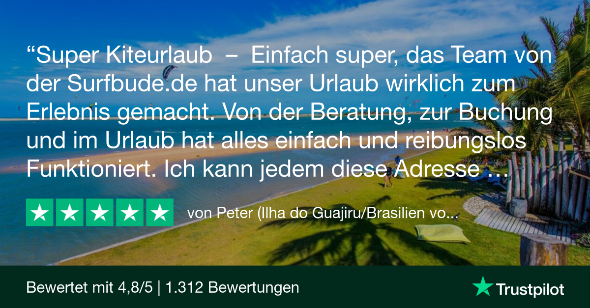 Ilha do Guajiru: Trustpilot Review - Peter
