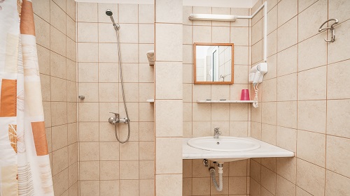 Rhodos Fanes: Badezimmer des Surfhotel