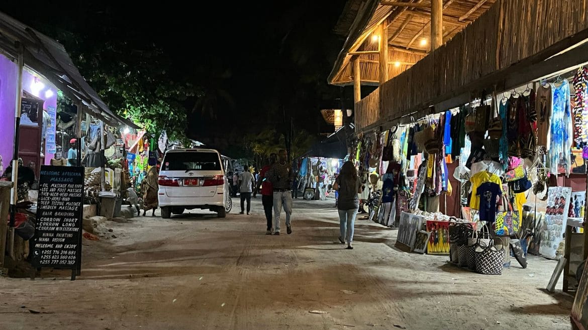 Am Abend durch die Gassen schlendern