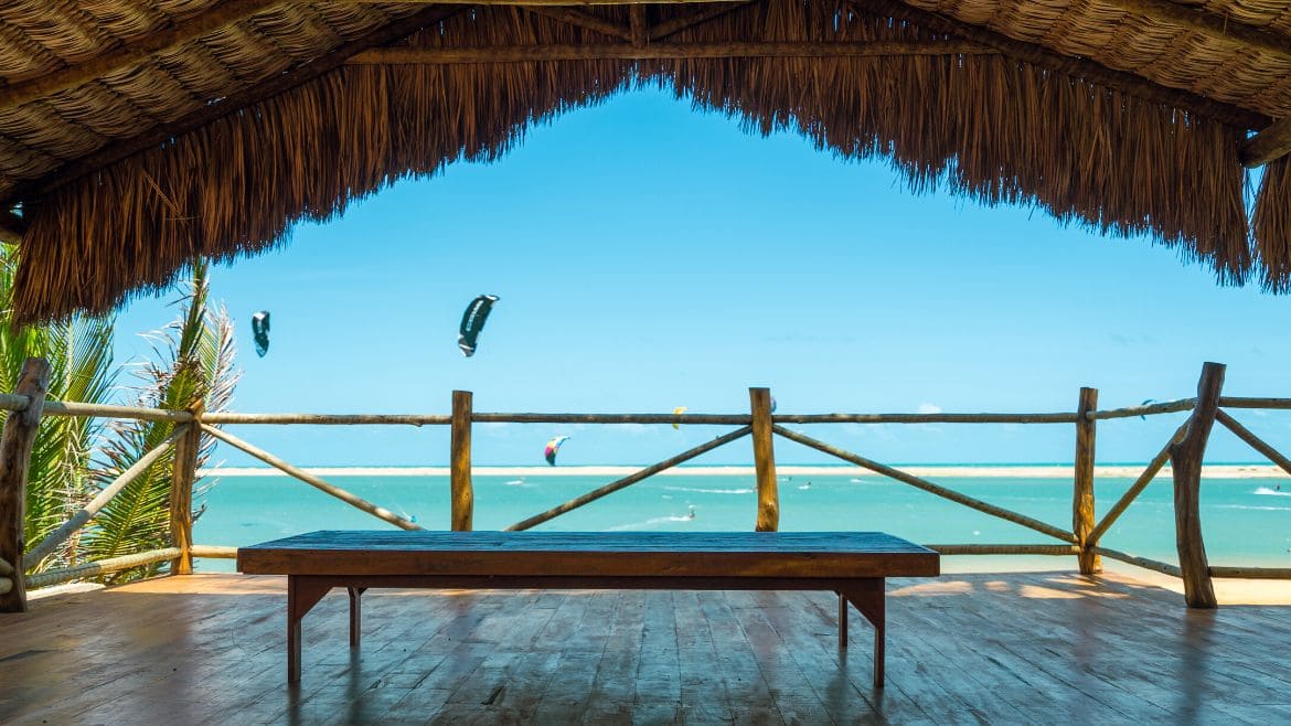 Ilha do Guajiru: Ausblick von der Kitesurf Station