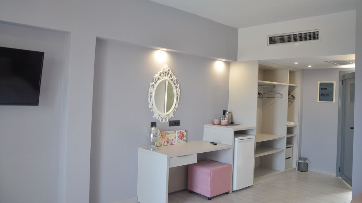 Theologos: Die Studios Meerblick bieten ausreichend Platz