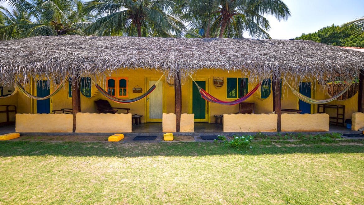 Kalpitiya: Außenansicht der Standard Zimmer der Surf Cabanas Kalpitiya: Außenansicht der Standard Zimmer der Surf Cabanas