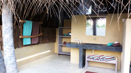 Kappalady: Außenbadezimmer