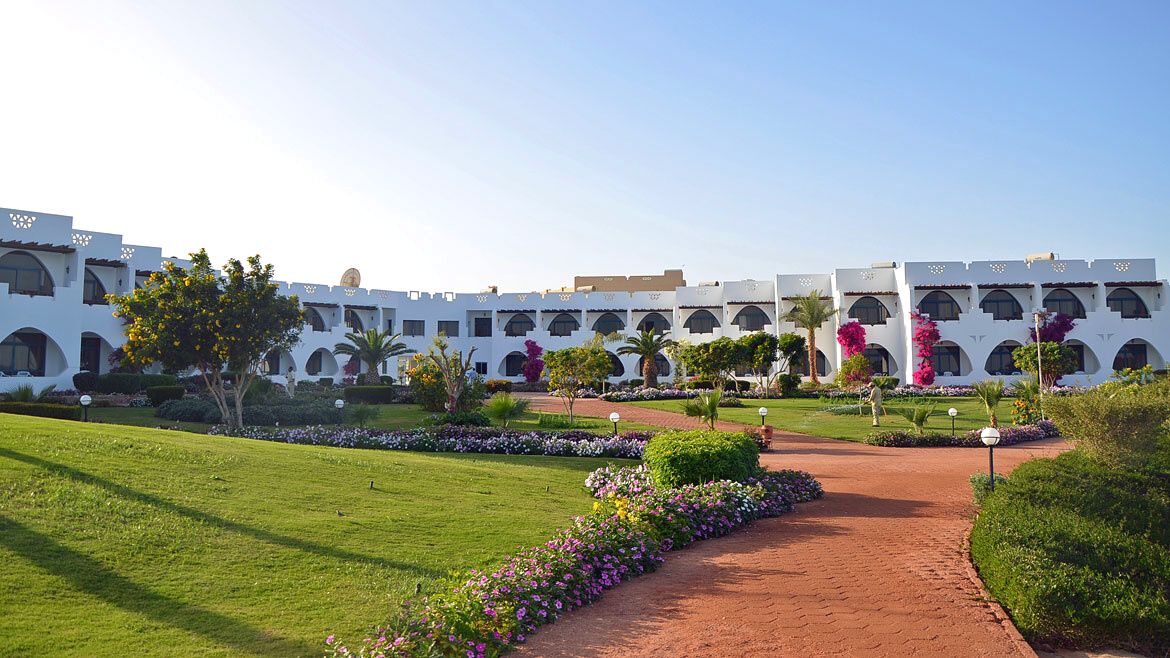 El Naaba: Blick auf das Komforthotel El Naaba El Naaba: Blick auf das Komforthotel El Naaba