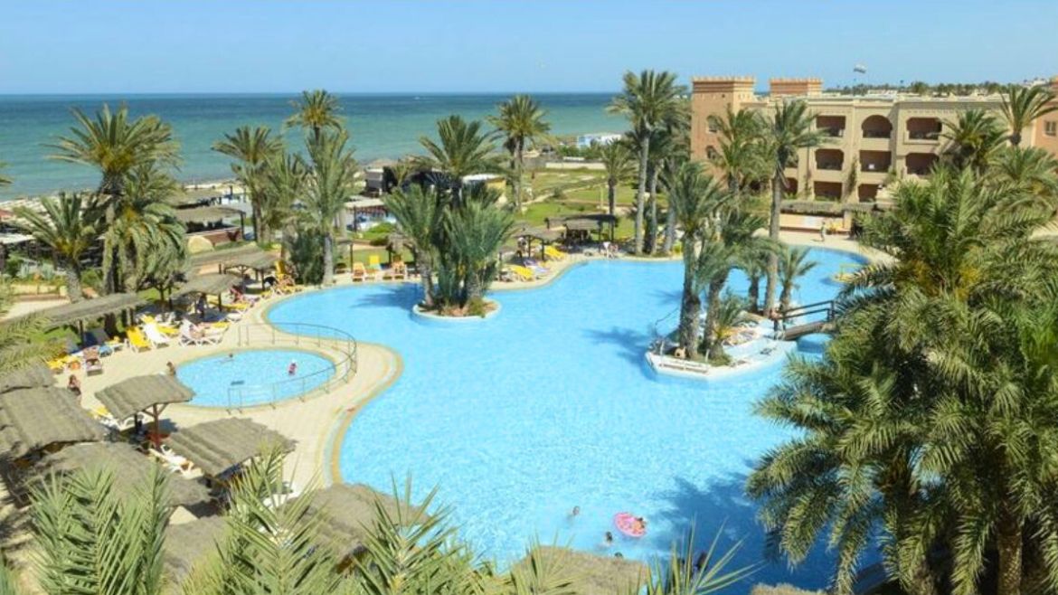 Zarzis: Blick auf den Außenbereich