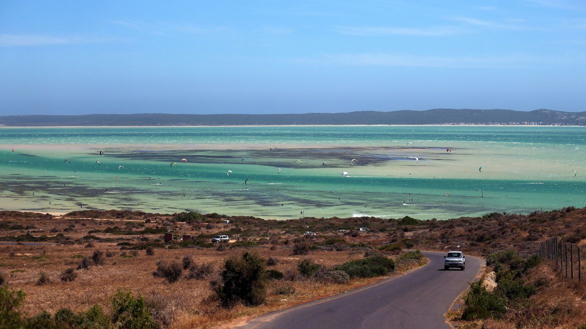 Langebaan: Blick auf die Sharks Bay