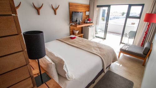 Langebaan: Blick in das Deluxezimmer Langebaan: Blick in das Deluxezimmer