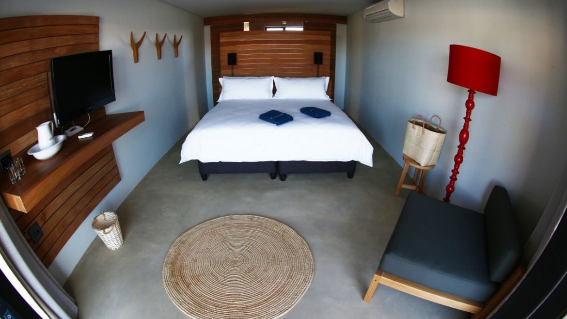 Langebaan: Blick in das Standardzimmer Langebaan: Blick in das Standardzimmer