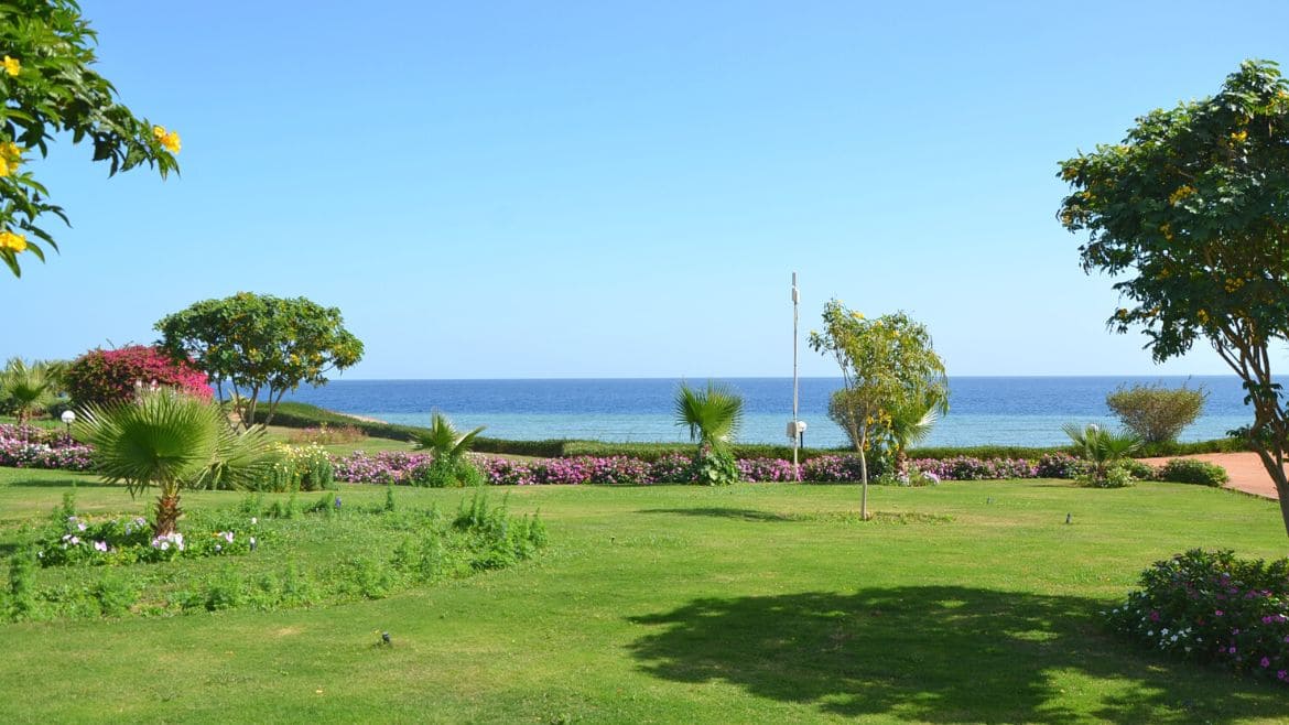 El Naaba: Das Komforthotel bietet einen tollen Meerblick