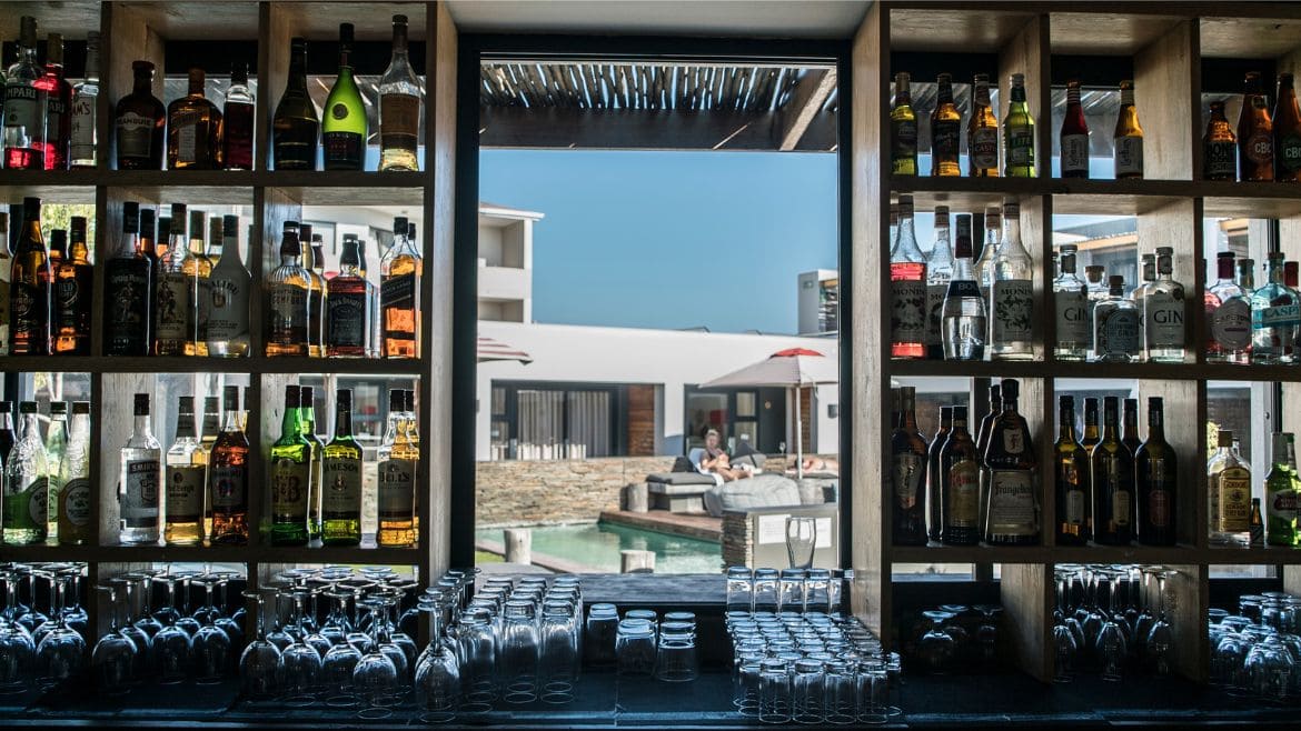 Langebaan: Das Restaurant ist direkt mit dem Kitehotel verbunden Langebaan: Das Restaurant ist direkt mit dem Kitehotel verbunden