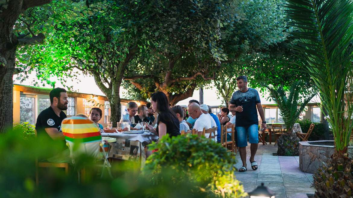 Fanes: Der Besitzer Michael kümmert sich rührend um seine Gäste.