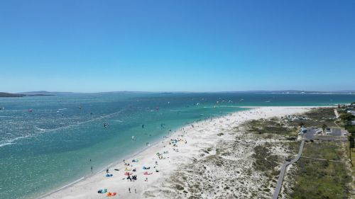 Langebaan: Der Hauptstrand bietet jede Menge Platz