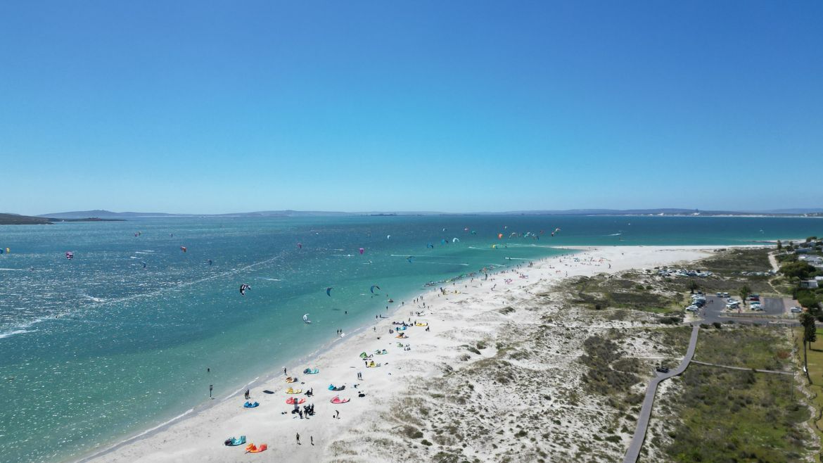 Langebaan: Der Hauptstrand in Langebaan