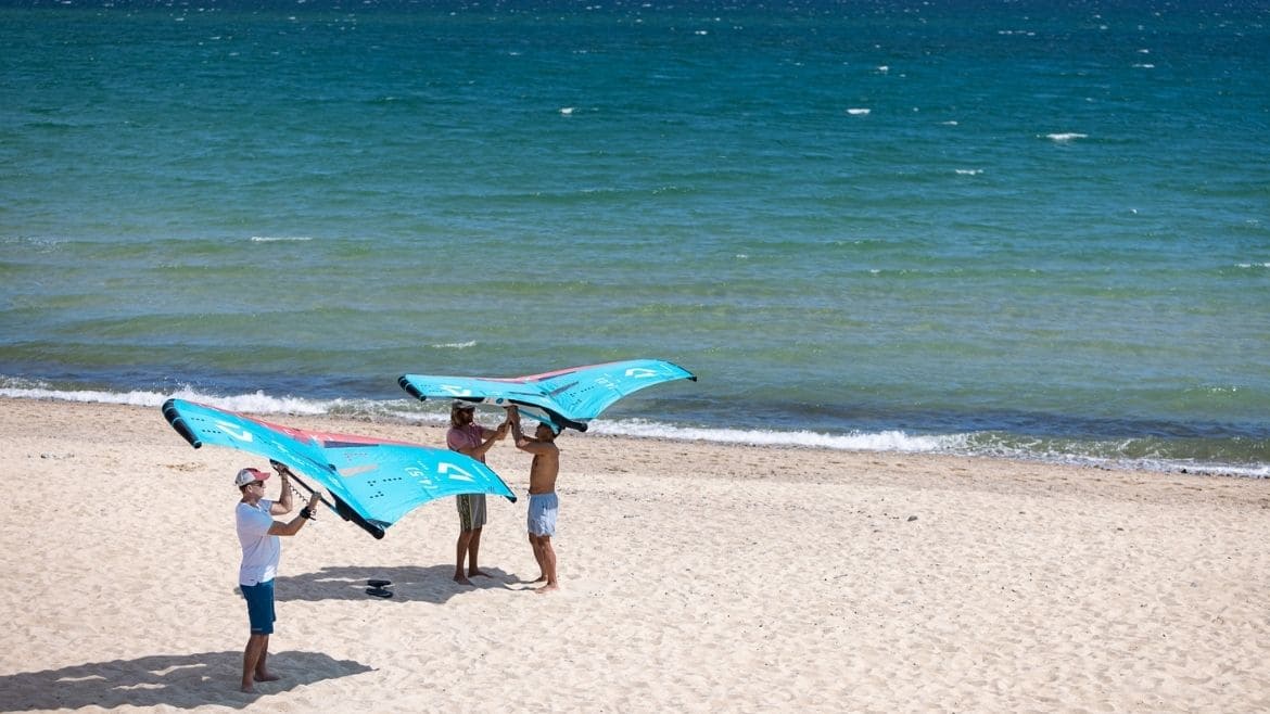 Die ersten Landübungen