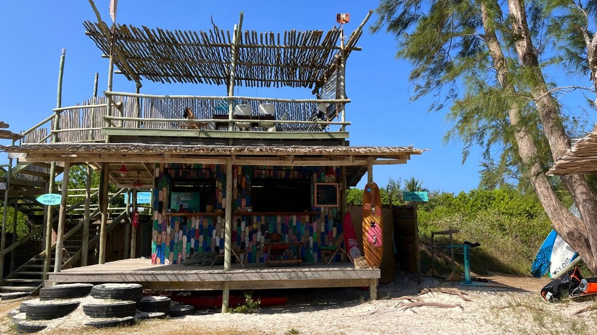 Kilifi: Im oberen Bereich finden die Theorie-Schulungen statt