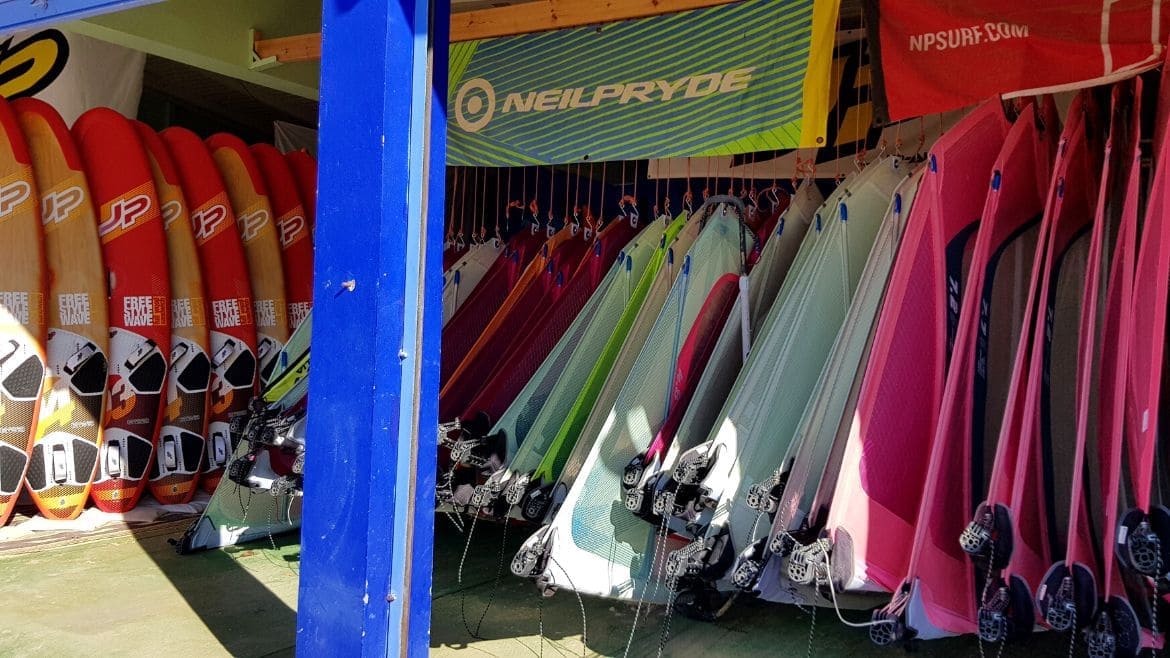 Dakhla: Die Windsurf Station ist mit bestem Material ausgestattet Dakhla: Die Windsurf Station ist mit bestem Material ausgestattet