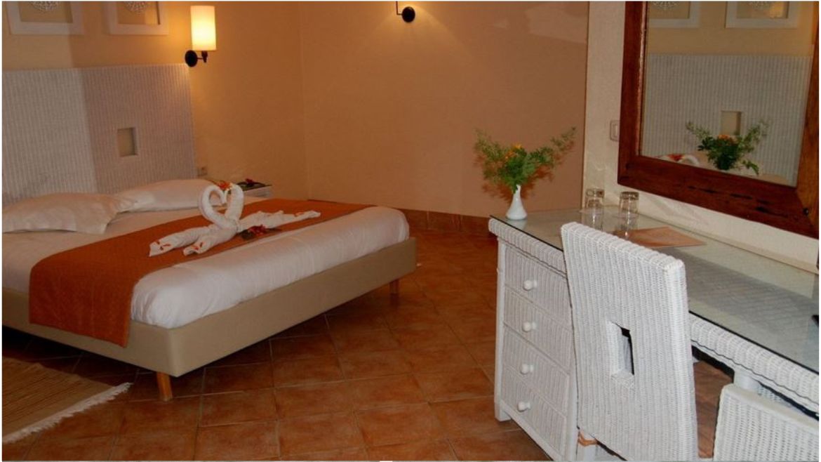 Zarzis: Die Standardzimmer verfügen über Garten- oder Poolblick. Auf Wunsch gerne auch mit Meerblick.