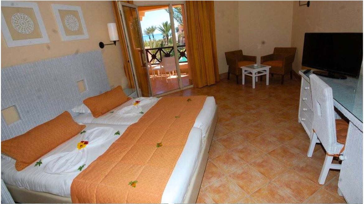 Zarzis: Blick in das Standardzimmer