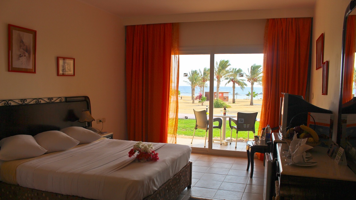 Hamata: Doppelzimmer mit Terrasse im Komforthotel Hamata: Doppelzimmer mit Terrasse im Komforthotel