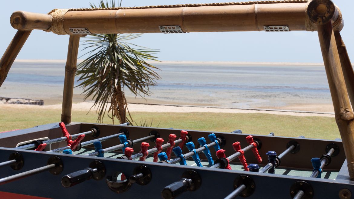 Ilha do Guajiru: Eine Runde Kicker darf auch nicht fehlen