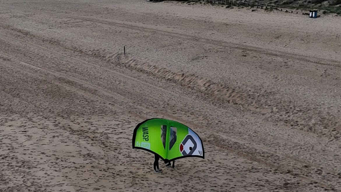 Algarve: Die ersten Übungen am Strand