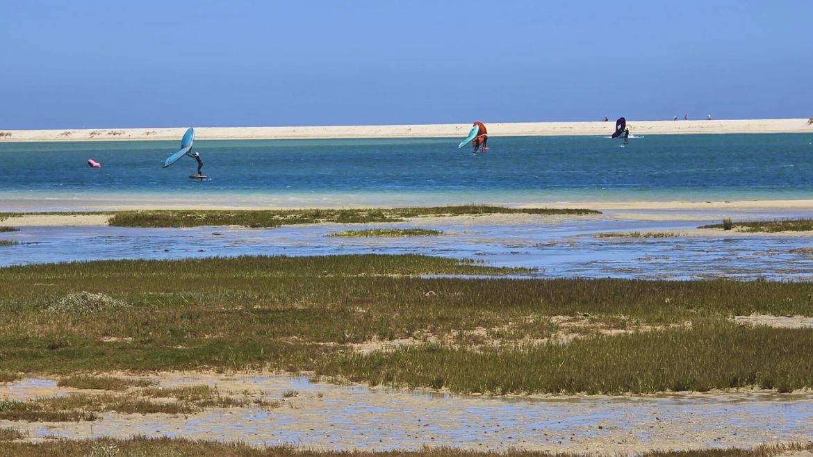 Algarve: Wingen am Revier Fuseta