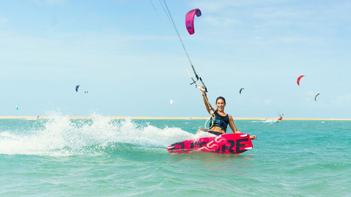 Ilha do Guajiru: Kitesurfen an der Kitesurf Station