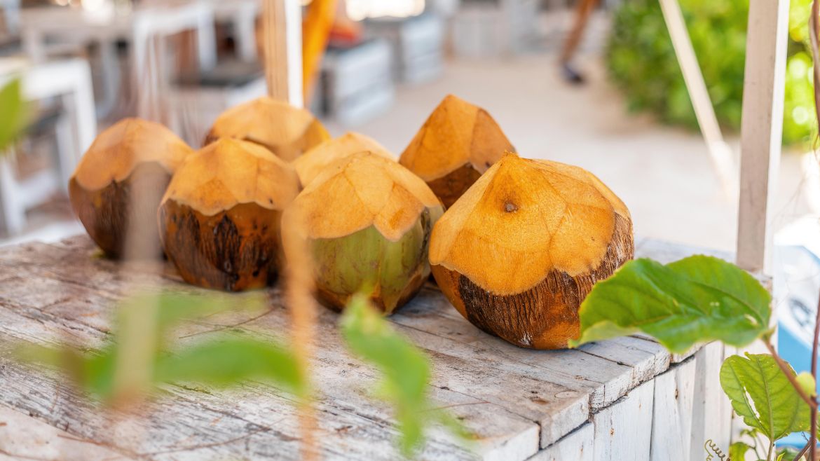 Kleine Erfrischung direkt an der Station