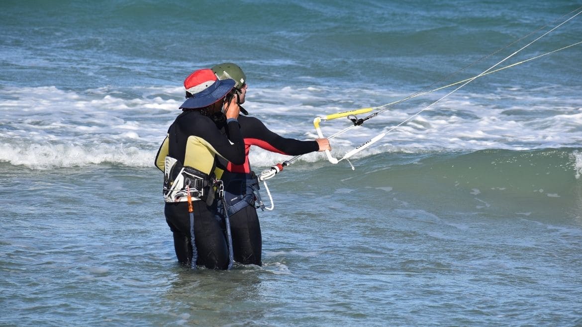 La Ventana: Erste Übungen im Wasser La Ventana: Erste Übungen im Wasser