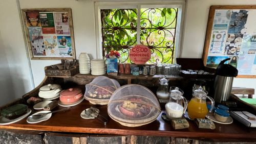 Kilifi: Frühstück im Eco Surf Cottage