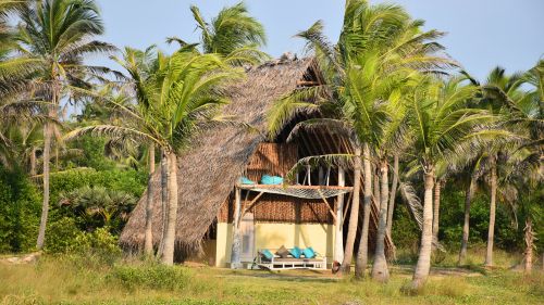 Kappalady: Blick auf die Strand Cabana