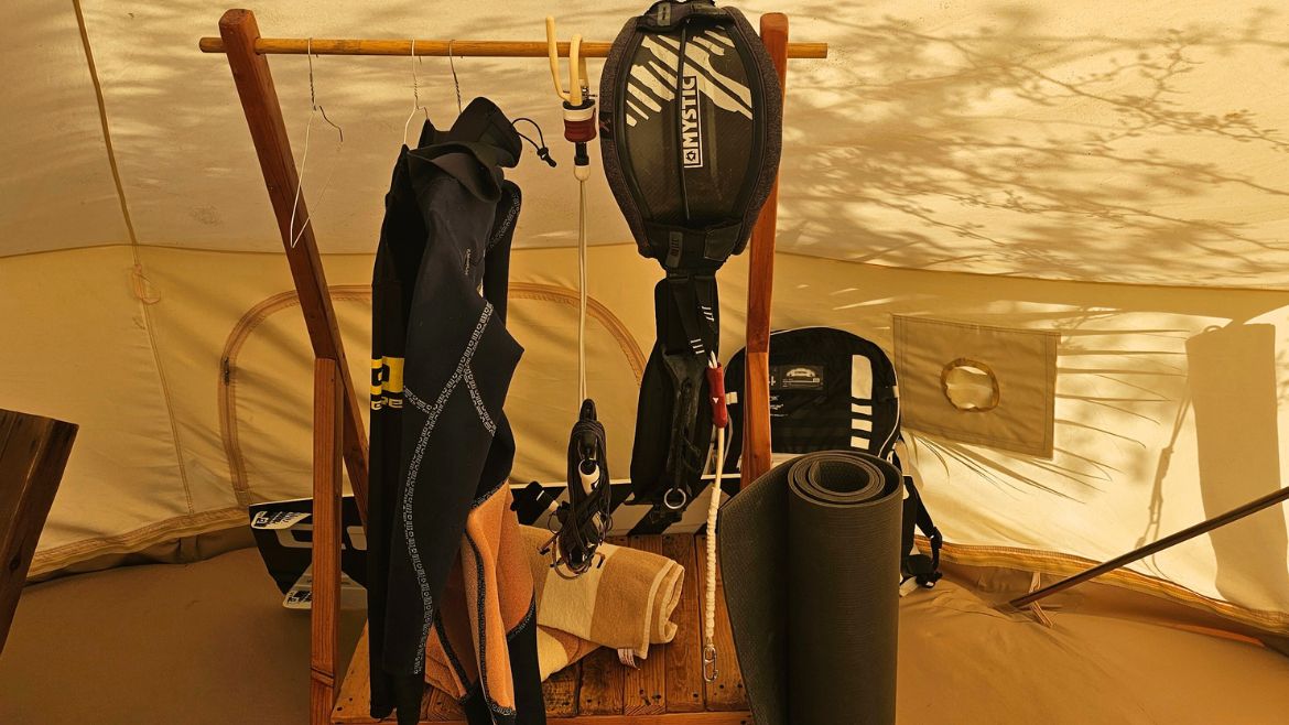 La Ventana: Solltest Du Deine Ausrüstung bei Dir lagern wollen, bieten die Zelte hierfür Platz La Ventana: Solltest Du Deine Ausrüstung bei Dir lagern wollen, bieten die Zelte hierfür Platz