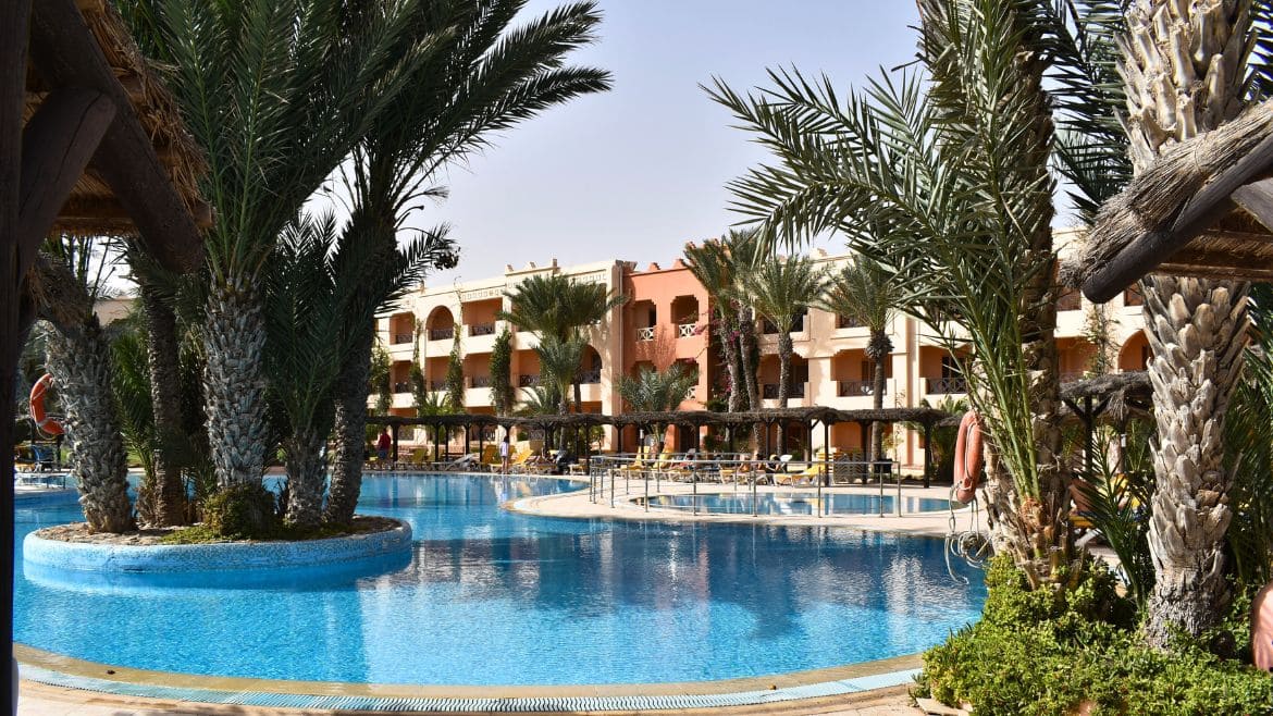 Zarzis: Blick auf den Pool im Komforthotel II