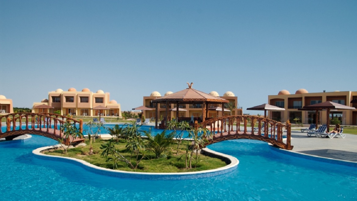 Hamata: Pool des Komforthotels Hamata: Pool des Komforthotels