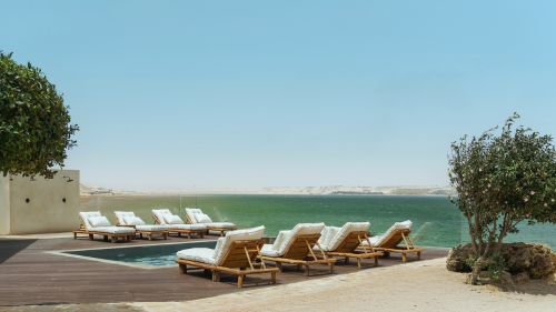 Dakhla: Poolbereich