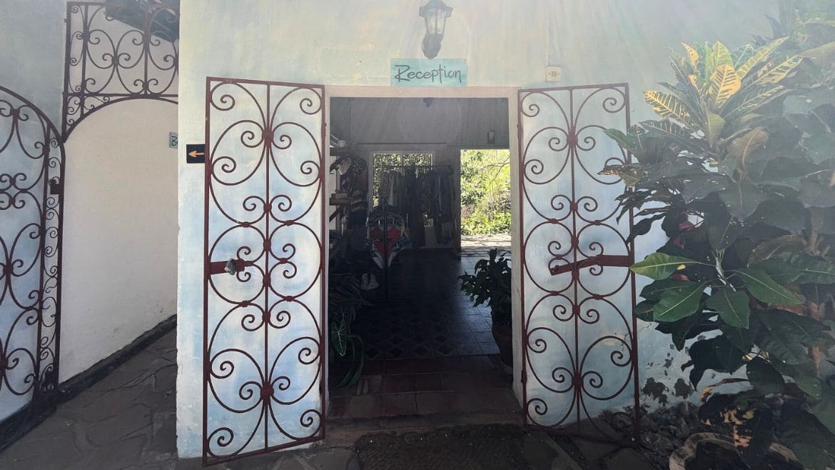 Kilifi: Rezeption im Haptgebäude