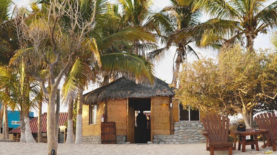 La Ventana: Rezeption der Unterkunft La Ventana: Rezeption der Unterkunft