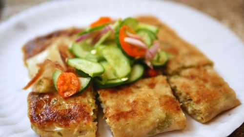 Tobago: Gericht Rotis Tobago: Gericht Rotis