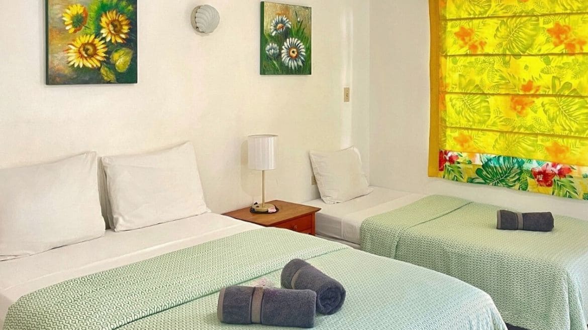 Tobago: Schlafbereich Studios II der Surf Studios