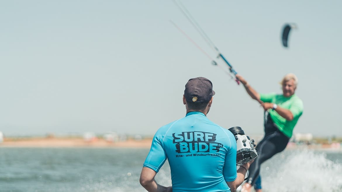 Marsala: Schulungsbild der Kite- und Windsurf Station