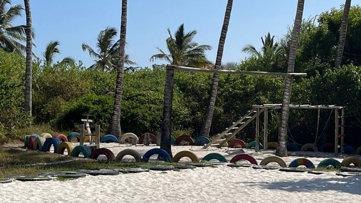 Kilifi: Spielplatz im Gartenbereich