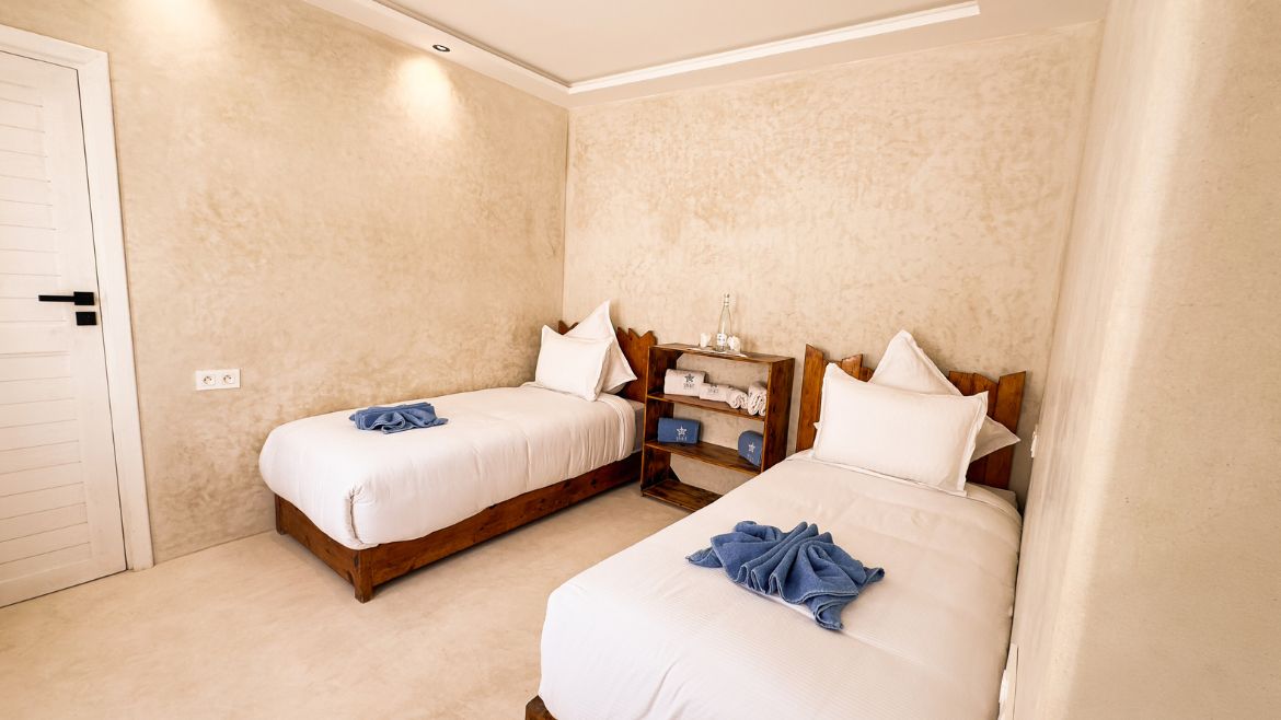 Dakhla: Standard Bungalow mit Einzelbetten