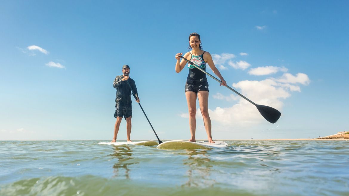 Dakhla: Alternativ eine SUP-Tour Dakhla: Alternativ eine SUP-Tour