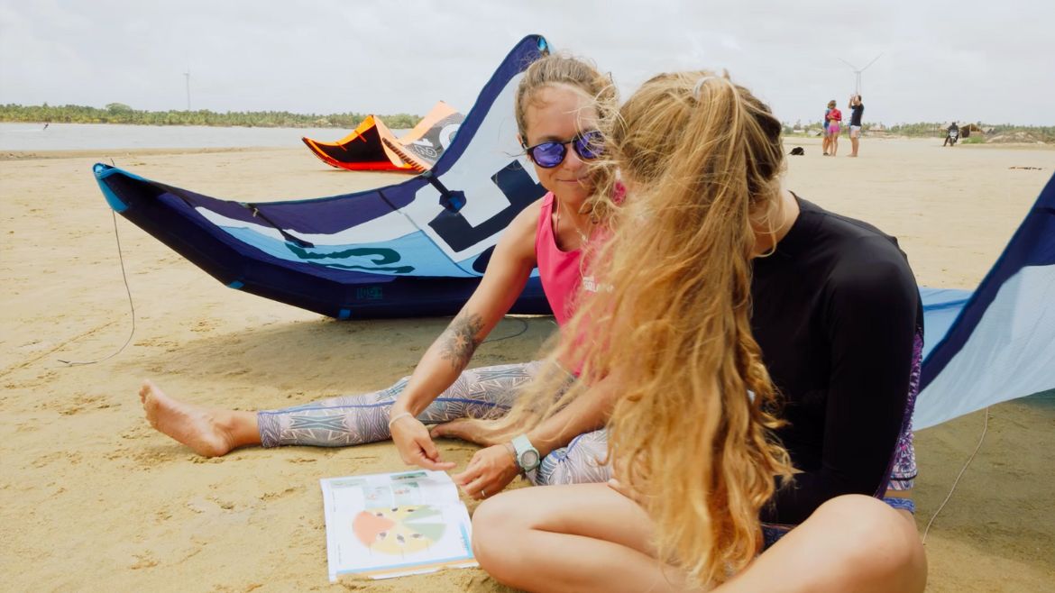 Kalpitiya: Die Theorie-Schulung darf natürlich nicht fehlen