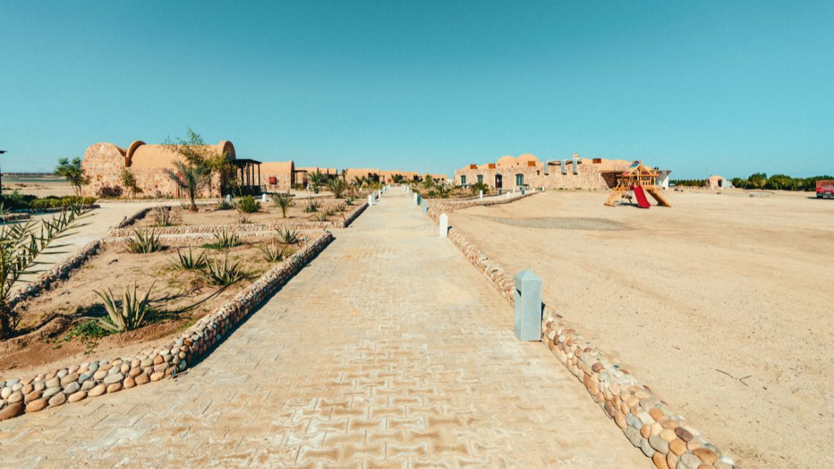 Hamata: Tolle Anlage des Kite Hotels Hamata: Tolle Anlage des Kite Hotels