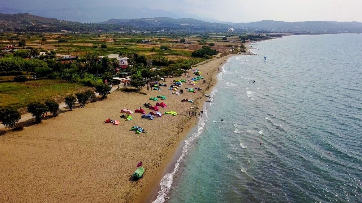 Tolle Kulisse in Rhodos Fanes