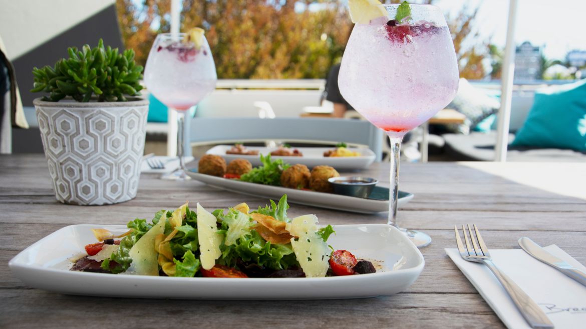 Langebaan: Wunderbares Essen im Restaurant des Kitehotels Langebaan: Wunderbares Essen im Restaurant des Kitehotels