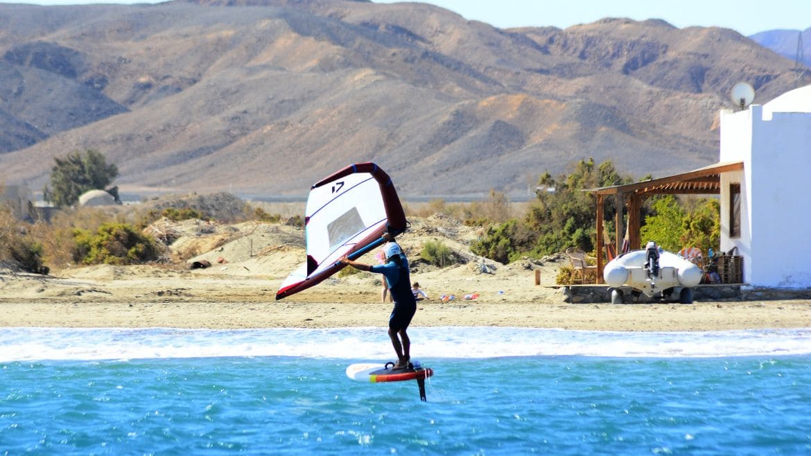 El Naaba: In El Naaba findest Du top Bedingungen für das Wingsurfen