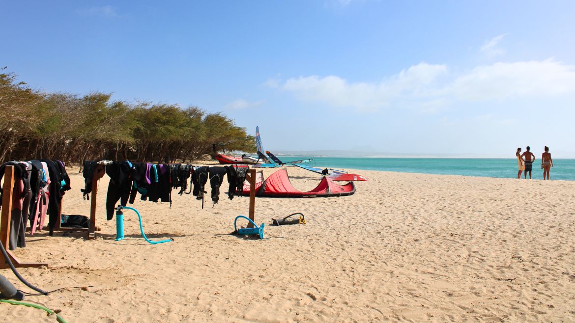 Boa Vista: Trocknungsbereich